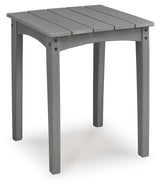 Cove Beach Gray Outdoor End Table from Ashley - Luna Furniture