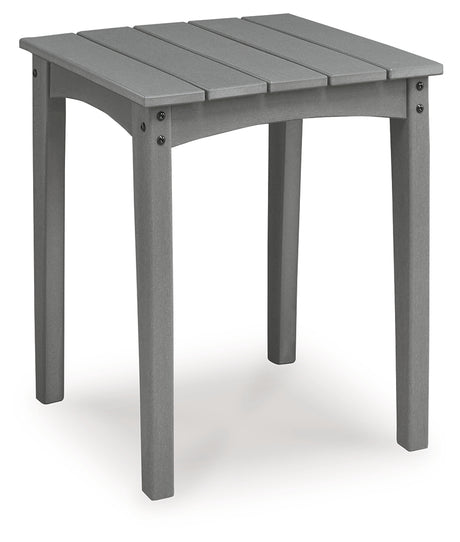 Cove Beach Gray Outdoor End Table from Ashley - Luna Furniture