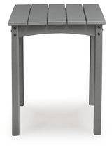 Cove Beach Gray Outdoor End Table from Ashley - Luna Furniture