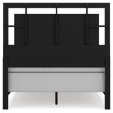 Covetown Full Panel Bed with Dresser and Nightstand in Dark Brown from Ashley - Luna Furniture