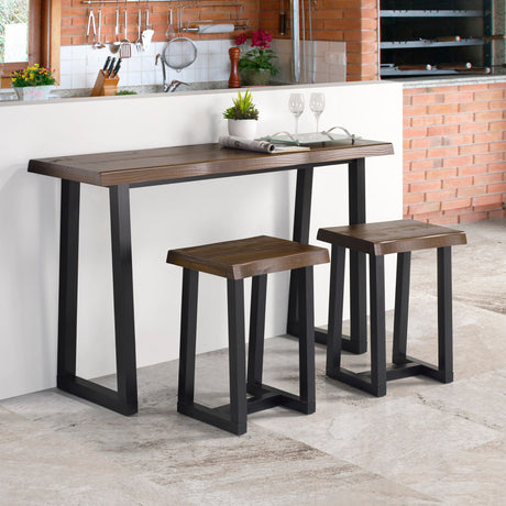 Jennings 24″ Backless Counter Stool, Set of 2 from Steve Silver - Luna Furniture