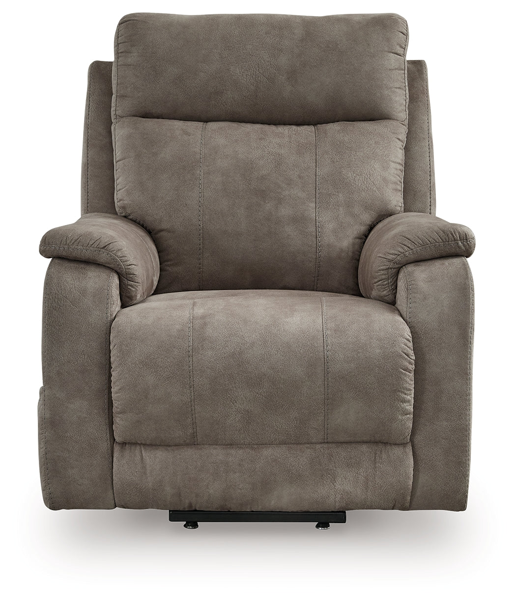 Crestmeade Fossil Power Lift Recliner from Ashley - Luna Furniture