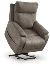 Crestmeade Fossil Power Lift Recliner from Ashley - Luna Furniture