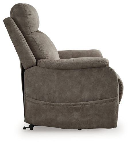 Crestmeade Fossil Power Lift Recliner from Ashley - Luna Furniture
