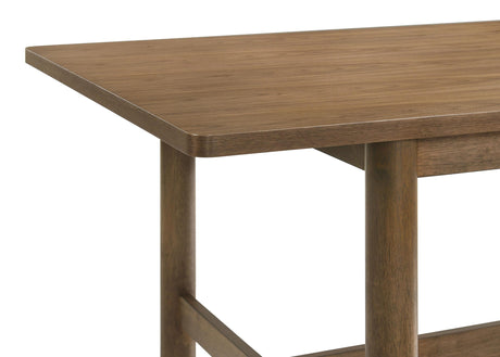 Crestmore Walnut 5-piece Rectangular Dining Set from Coaster - Luna Furniture