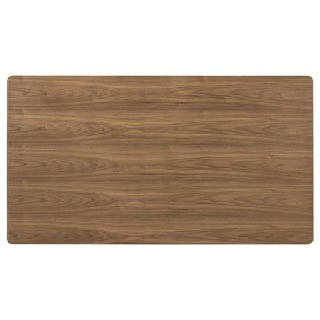 Crestmore Walnut 5-piece Rectangular Dining Set from Coaster - Luna Furniture