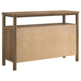 Crestmore Walnut Dining Cabinet Sideboard Buffet from Coaster - Luna Furniture