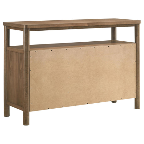 Crestmore Walnut Dining Cabinet Sideboard Buffet from Coaster - Luna Furniture