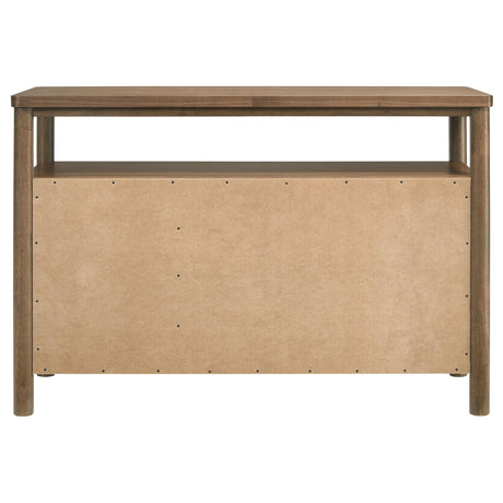 Crestmore Walnut Dining Cabinet Sideboard Buffet from Coaster - Luna Furniture