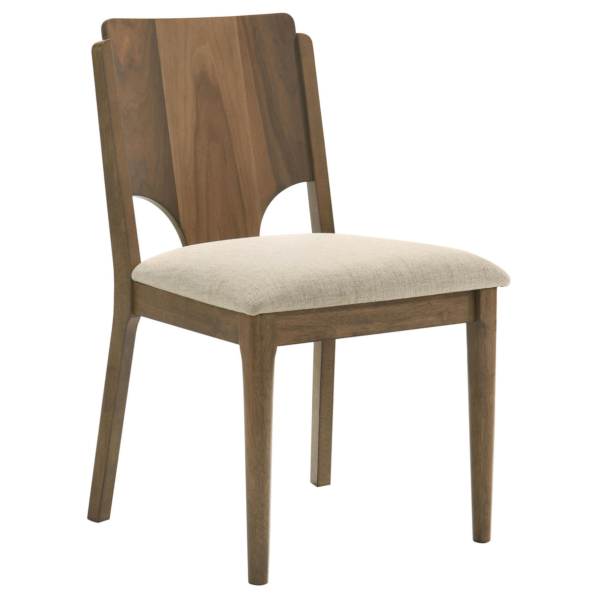 Crestmore Walnut Dining Chair, Set of 2 from Coaster - Luna Furniture