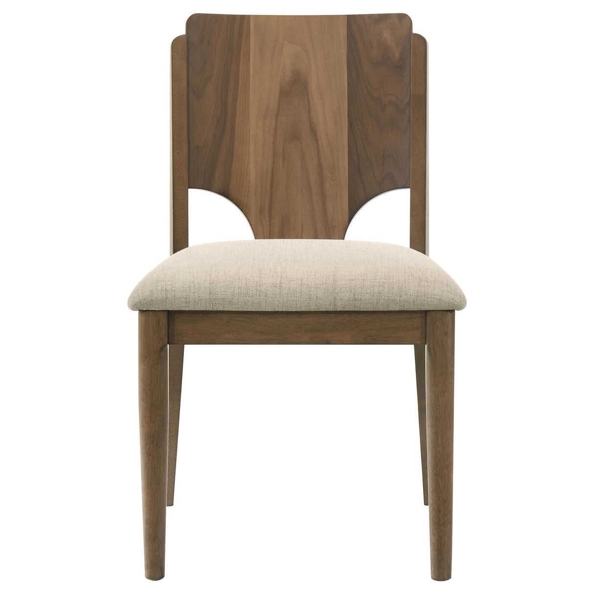 Crestmore Walnut Dining Chair, Set of 2 from Coaster - Luna Furniture