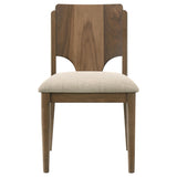 Crestmore Walnut Dining Chair, Set of 2 from Coaster - Luna Furniture