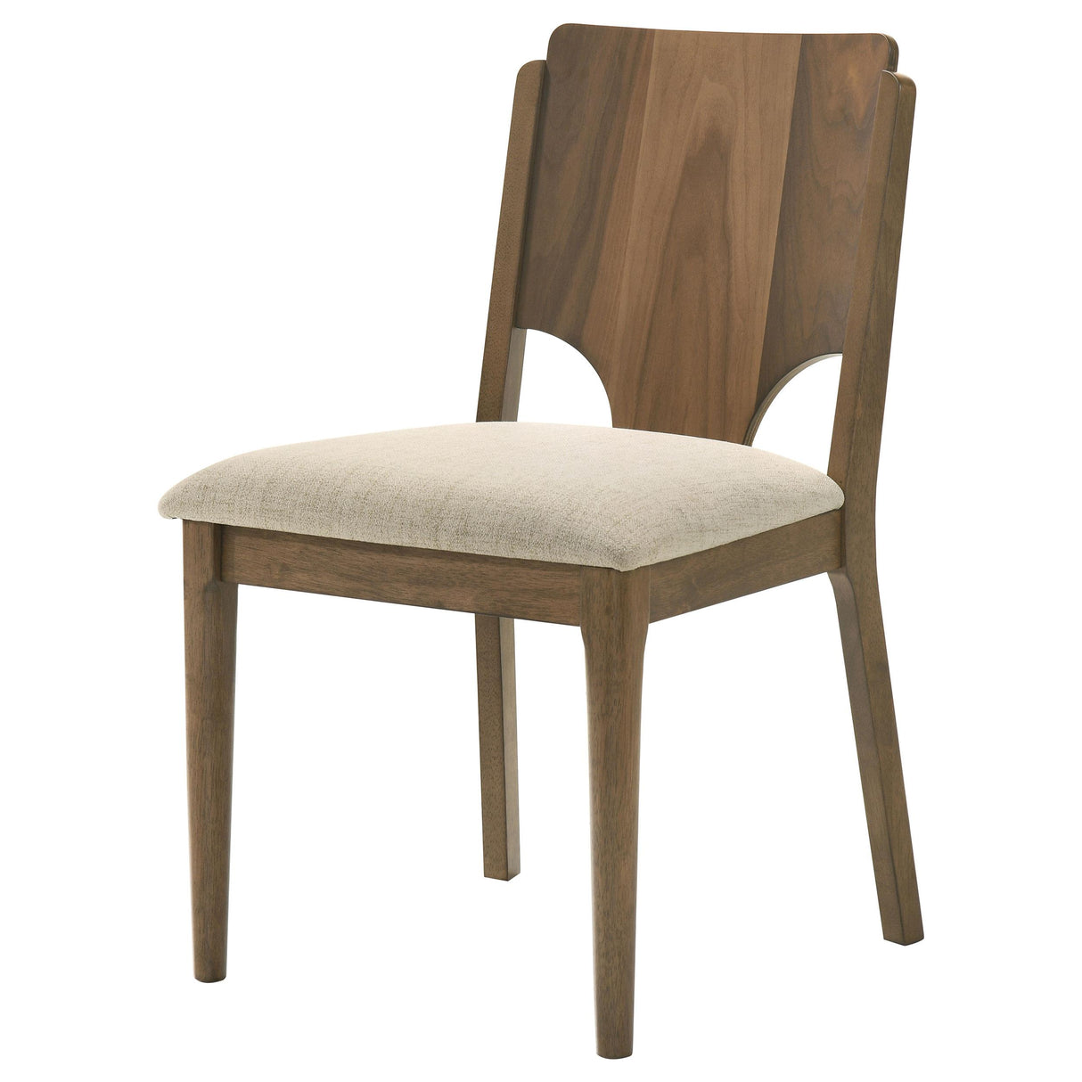 Crestmore Walnut Dining Chair, Set of 2 from Coaster - Luna Furniture
