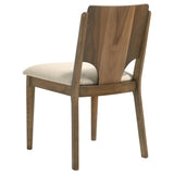 Crestmore Walnut Dining Chair, Set of 2 from Coaster - Luna Furniture