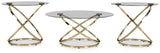 Crimonti Champagne Table from Ashley - Luna Furniture