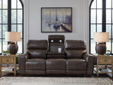 Crossplex Smoke Power Reclining Sofa from Ashley - Luna Furniture