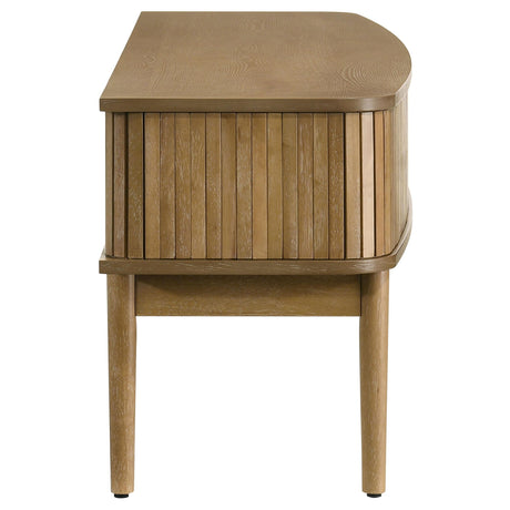 Croyden Weathered Natural 71-inch TV Stand Media Console from Coaster - Luna Furniture