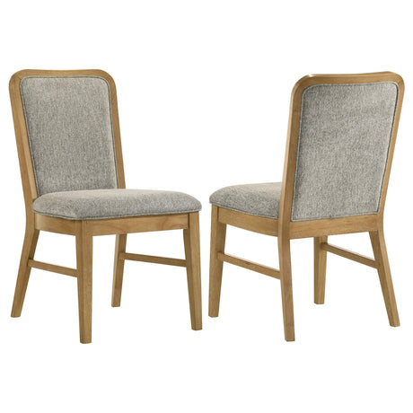 Croyden Weathered Natural Dining Side Chair, Set of 2 from Coaster - Luna Furniture