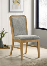 Croyden Weathered Natural Dining Side Chair, Set of 2 from Coaster - Luna Furniture