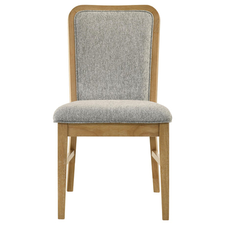 Croyden Weathered Natural Dining Side Chair, Set of 2 from Coaster - Luna Furniture
