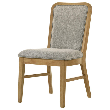 Croyden Weathered Natural Dining Side Chair, Set of 2 from Coaster - Luna Furniture