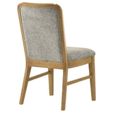 Croyden Weathered Natural Dining Side Chair, Set of 2 from Coaster - Luna Furniture