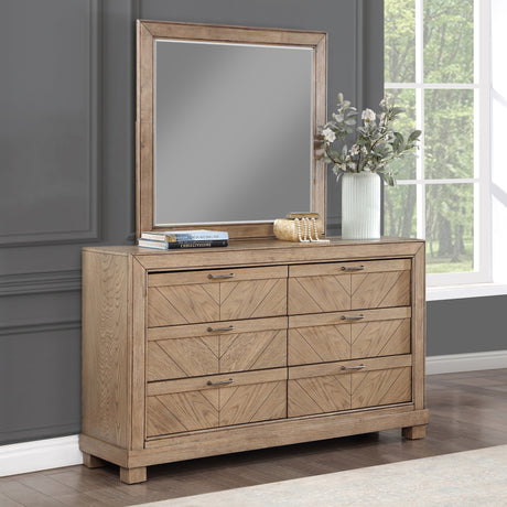 Montana Mirror, Sand (Mirror Only) from Steve Silver - Luna Furniture
