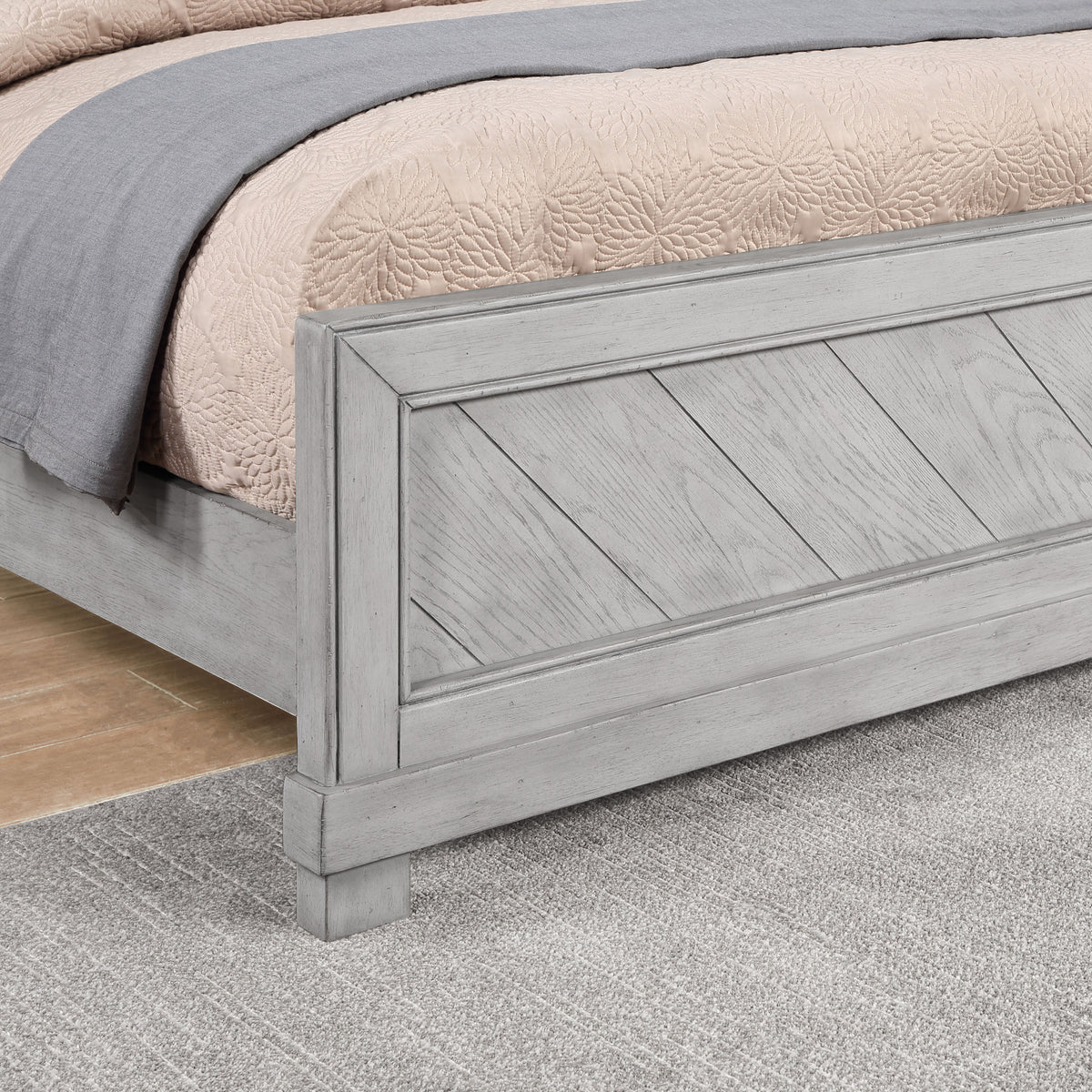 Montana Gray King Bed from Steve Silver - Luna Furniture