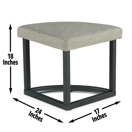 Yukon Coffee Table with Stools from Steve Silver - Luna Furniture