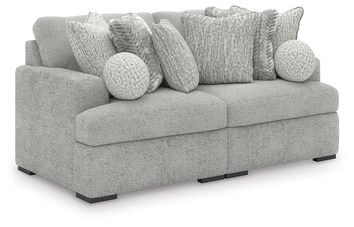 Cuddle Plush Arctic 2-Piece Loveseat from Ashley - Luna Furniture