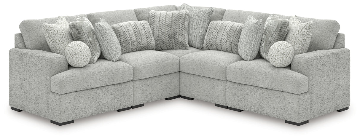 Cuddle Plush Arctic 5-Piece Sectional from Ashley - Luna Furniture