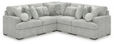 Cuddle Plush Arctic 5-Piece Sectional from Ashley - Luna Furniture