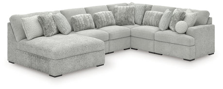 Cuddle Plush Arctic 6-Piece LAF Chaise Sectional from Ashley - Luna Furniture
