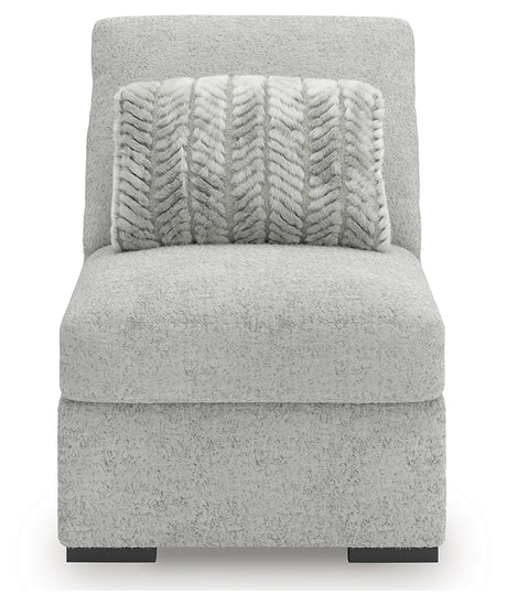 Cuddle Plush Arctic Armless Chair from Ashley - Luna Furniture