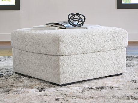Cuddle Plush Arctic Oversized Accent Ottoman from Ashley - Luna Furniture