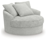 Cuddle Plush Arctic Oversized Swivel Accent Chair from Ashley - Luna Furniture