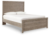 Culverbach Gray Full Panel Bed, Dresser, Chest and Nightstand from Ashley - Luna Furniture