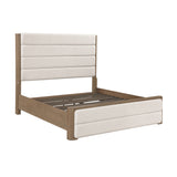 Theo Brown Queen Upholstered Bedroom Set from Steve Silver - Luna Furniture