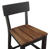 Bermuda 5-Piece Counter Dining Set in Black from Steve Silver - Luna Furniture