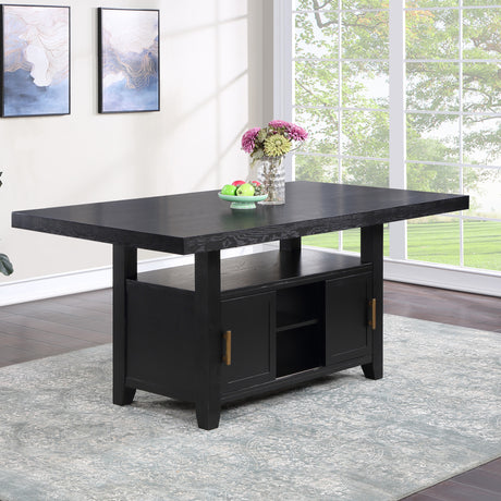 Yves 78-inch Counter Storage Table from Steve Silver - Luna Furniture