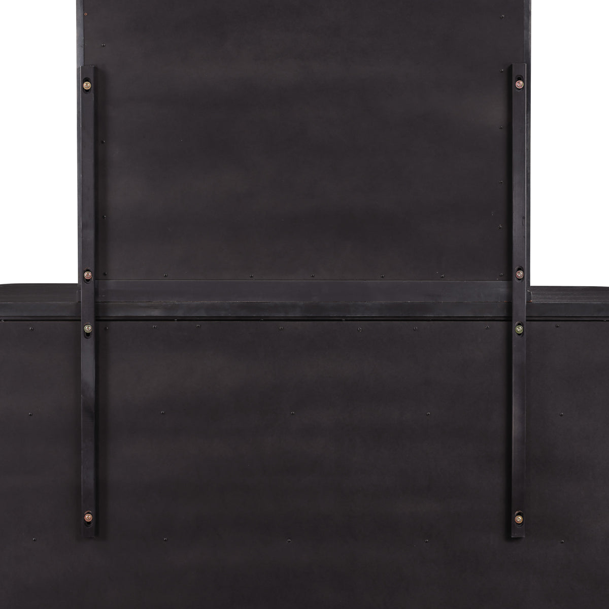 Henry 65″ 6-Drawer Reeded Dresser and Mirror, Espresso Finish from Steve Silver - Luna Furniture