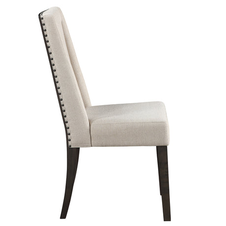 Napa Beige Upholstered Side Chair, Set of 2 from Steve Silver - Luna Furniture
