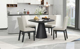 Apex Beige/Black 5-Piece Dining Set from Happy Homes - Luna Furniture
