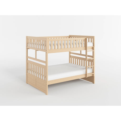 Bartly Pine Full/Full Bunk Bed from Homelegance - Luna Furniture