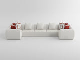 Franz Beige Chenille 6-Piece Modular Sectional from Homelegance - Luna Furniture