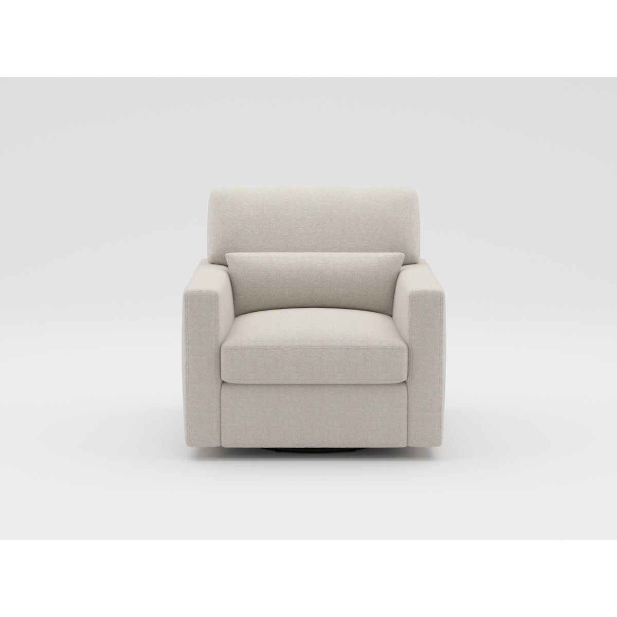 Pompano Gray Swivel Chair from Homelegance - Luna Furniture