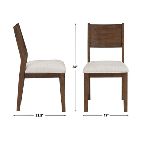 Canton Mocha Side Chair, Set of 2 from Steve Silver - Luna Furniture