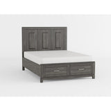 Garretson White Twin Platform Bed with Footboard Storage from Homelegance - Luna Furniture