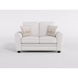 Zander Beige Loveseat from Homelegance - Luna Furniture