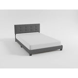 Newberry Dark Gray Full Platform Bed from Homelegance - Luna Furniture